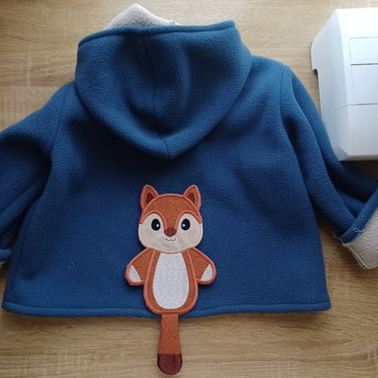 Woodland Animal Tails Applique