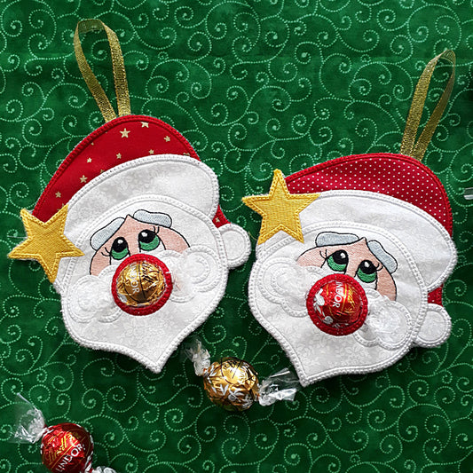 EW202  ITH Santa Chocolate Holder