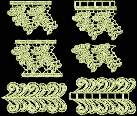 BES263 - FSL Antique Lace Edgings 8