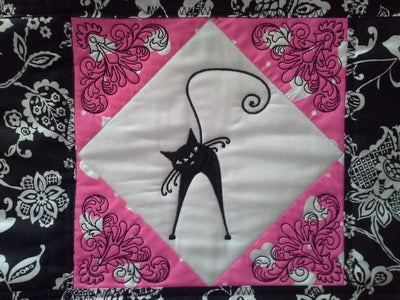 EW065 - Cute Cats Quilt As You Go Blocks