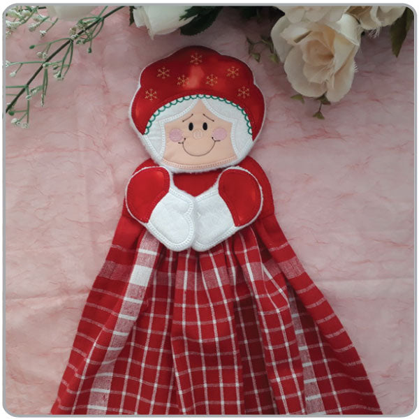 EW198 ITH Christmas Towel Toppers