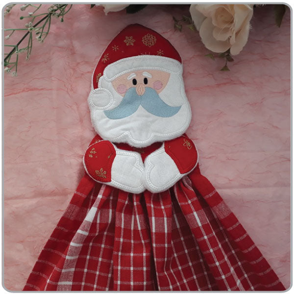 EW198 ITH Christmas Towel Toppers