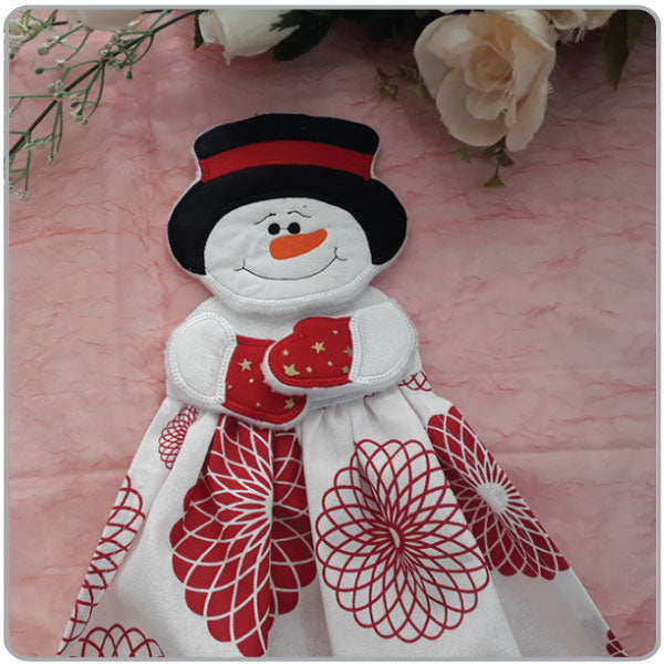 EW198 ITH Christmas Towel Toppers