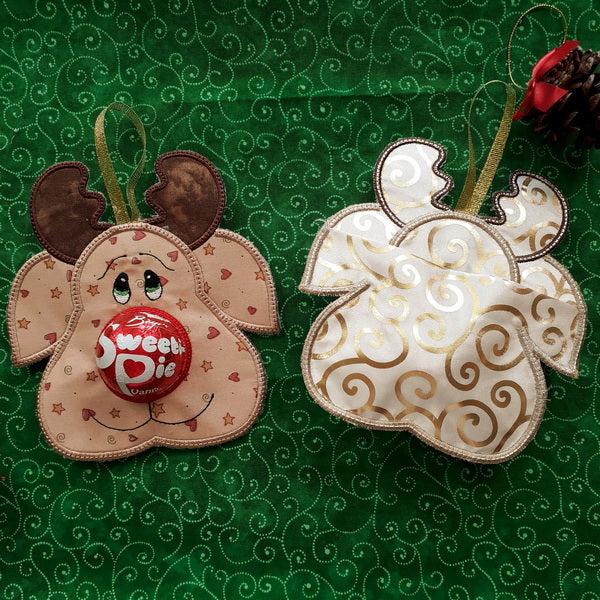 EW201 ITH Rudolph Sweetie Pie Holder