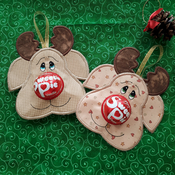 EW201 ITH Rudolph Sweetie Pie Holder