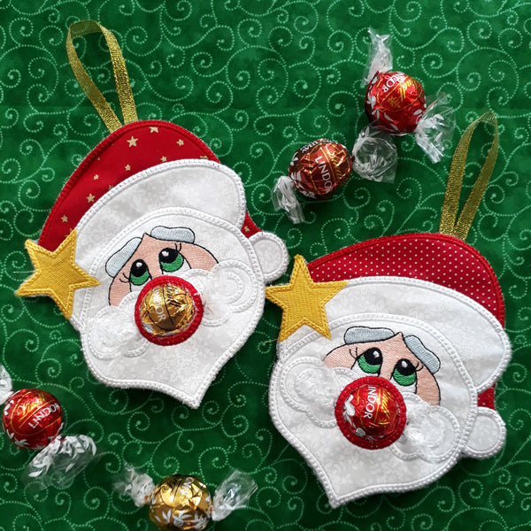 EW202 ITH Santa Chocolate Holder