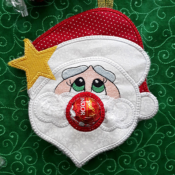 EW202 ITH Santa Chocolate Holder