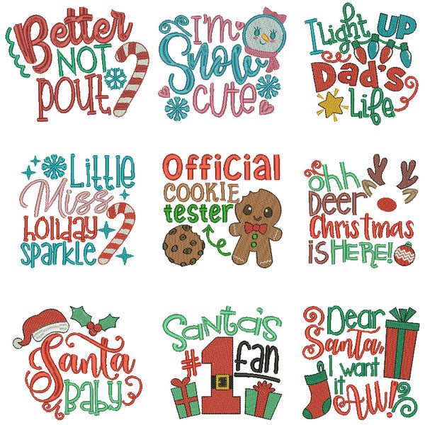 EW203 Christmas Sentiments