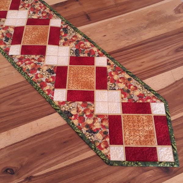 EW225 Quilted Fall Table Runner