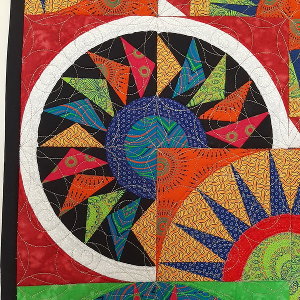 EW236 IHQ New York Beauty Blocks Quilt