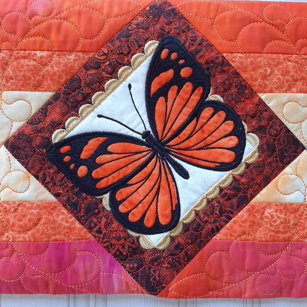 EW255 IHQ Butterfly Table Runner