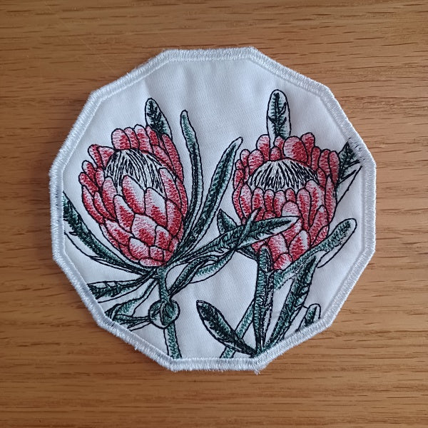 EW346 Botanical Protea Coasters