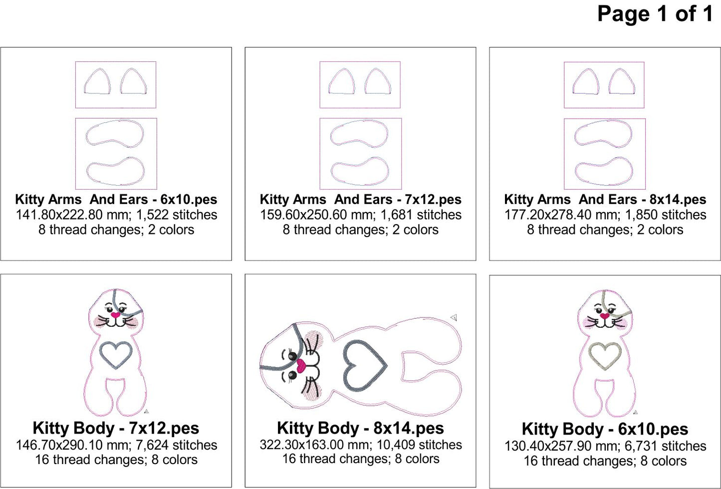 EW371 ITH Kitty Softie