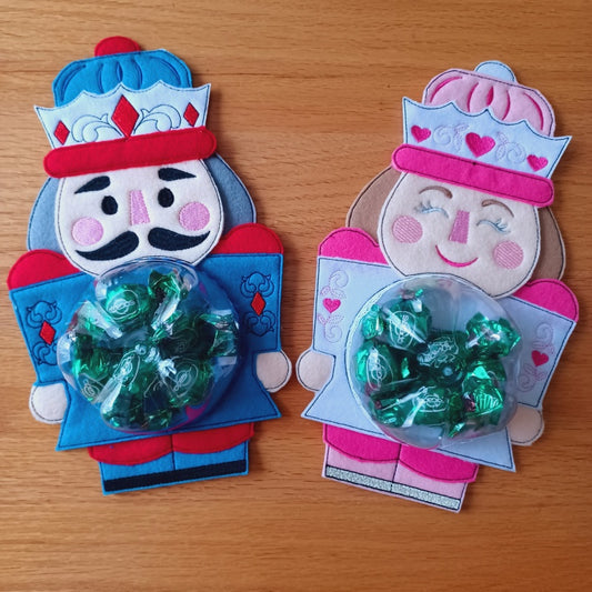 EW378  Christmas Dome Sweet Holders