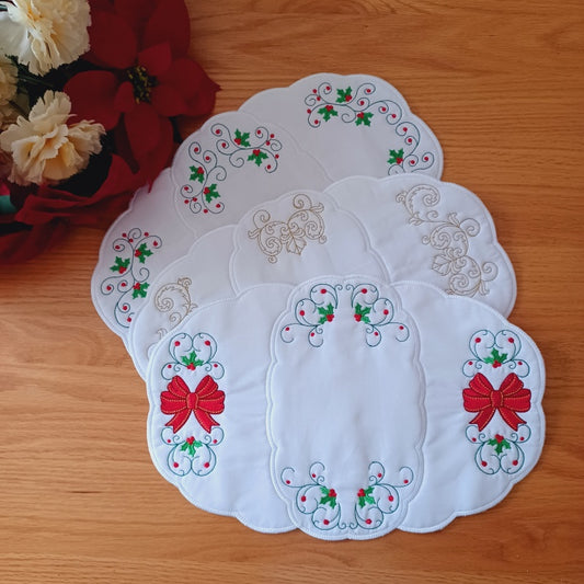 EW385  ITH Christmas Placemats