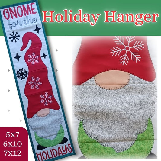 EW390  Gnome for the Holidays Hanger