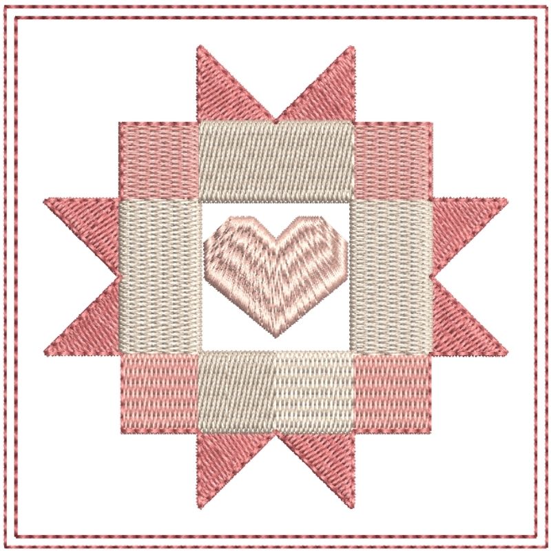 EW395 Valentines Mini Quilt Blocks 1