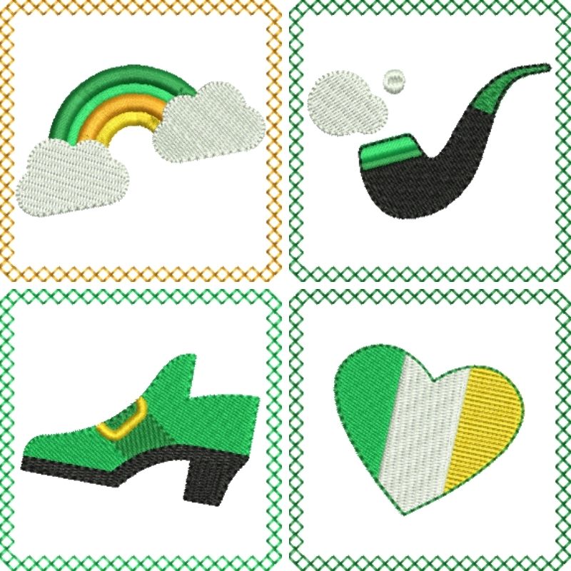 EW403 St Pats Mini Blocks