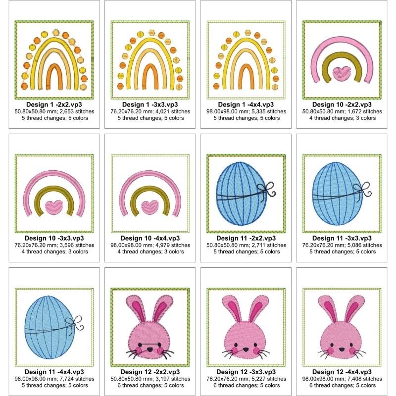 EW404  Easter Mini Blocks