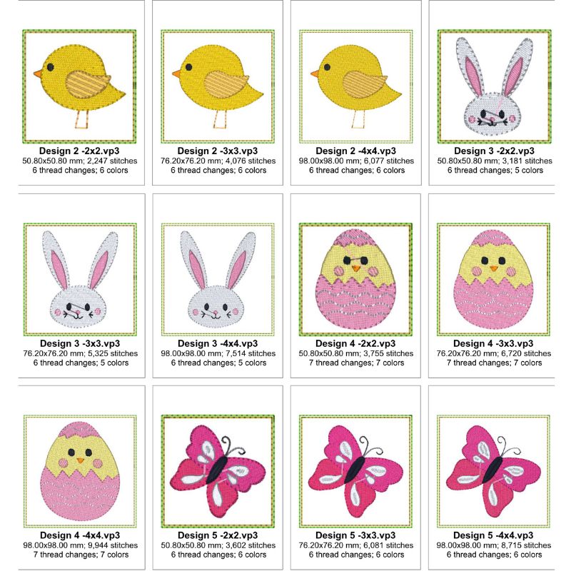 EW404  Easter Mini Blocks