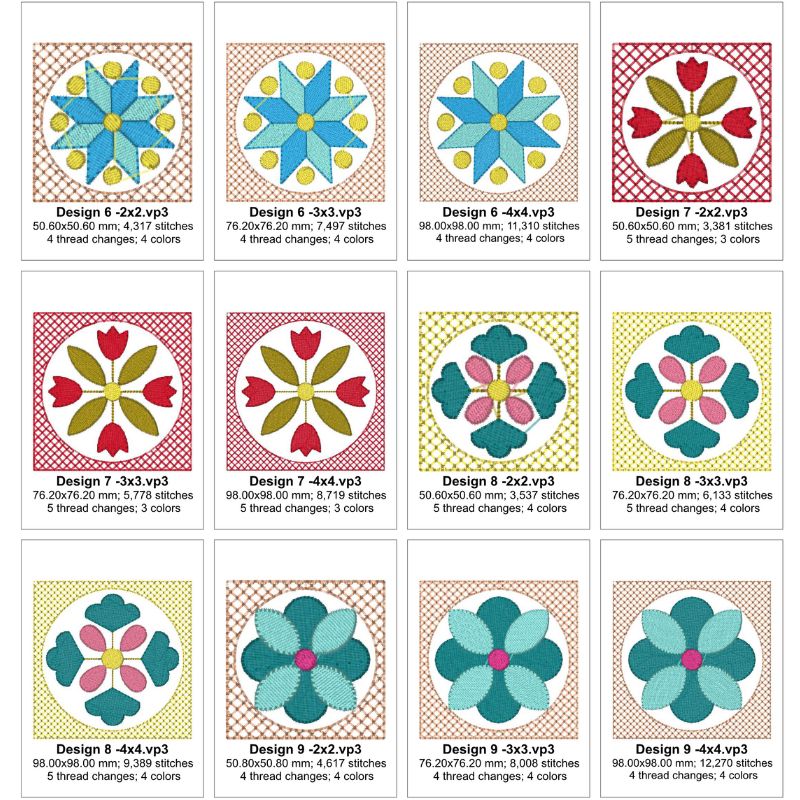 EWDP001 Design Parade - Mini Blocks