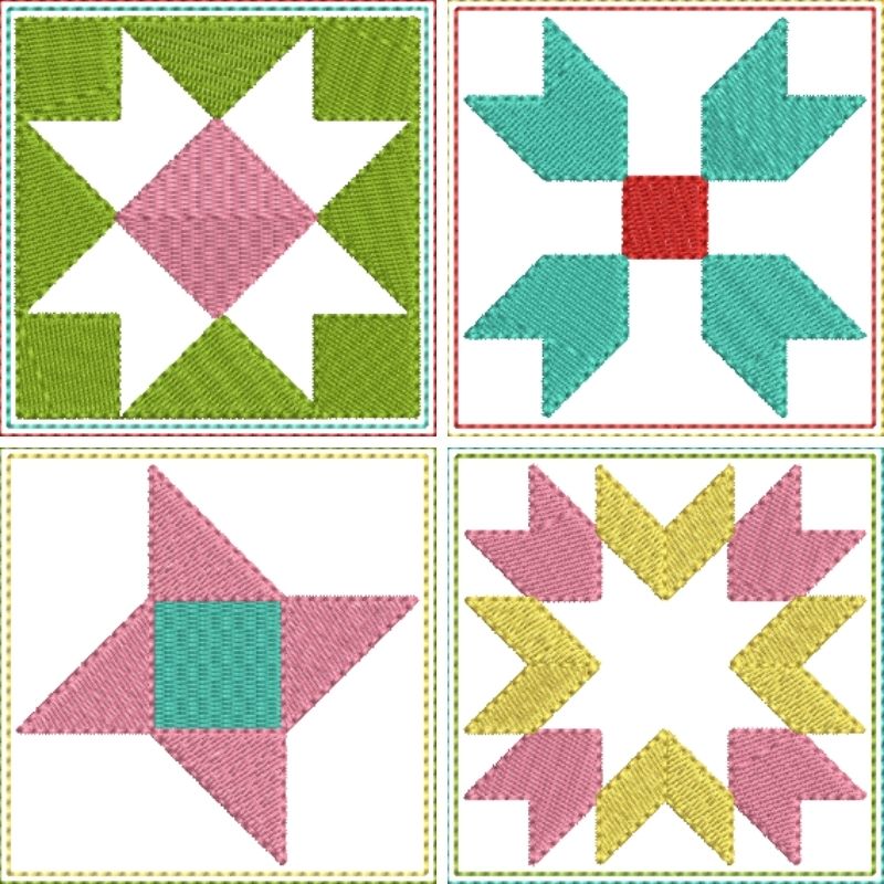 EW406 Stars Mini Blocks