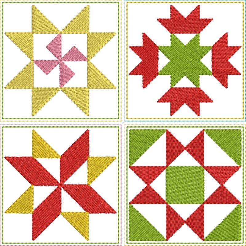 EW406 Stars Mini Blocks