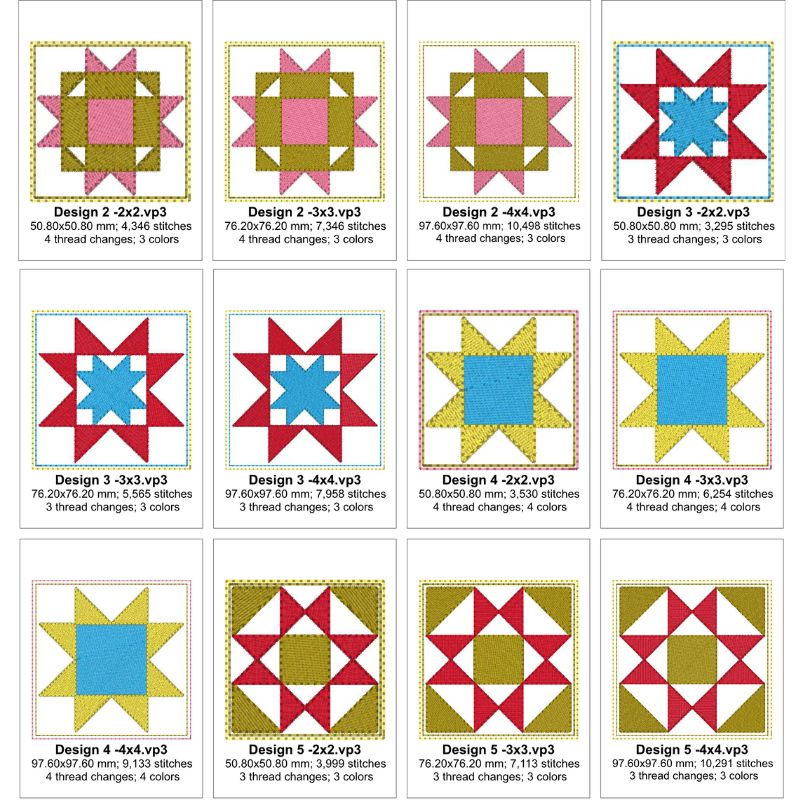 EWDP001 Design Parade - Mini Blocks