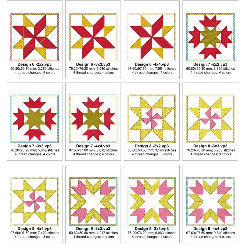 EWDP001 Design Parade - Mini Blocks