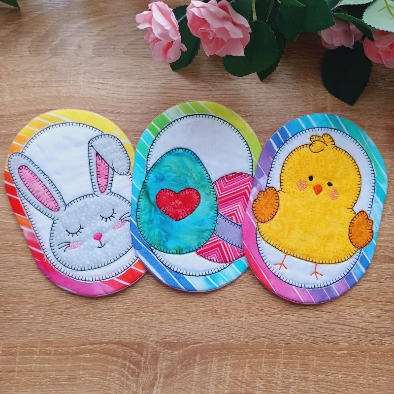 EW410 ITH Easter Mug Rugs