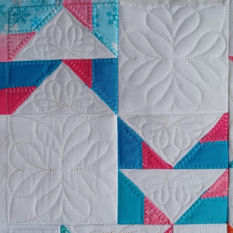 EWDP002 - Pack - Applique Scrappy Star Quilt Block Panels