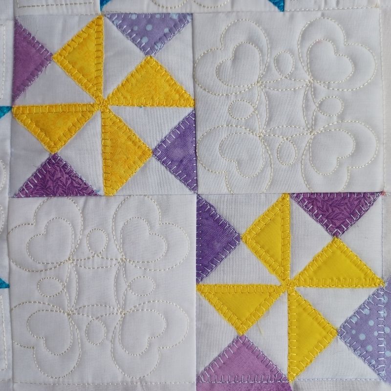 EWDP002 - Pack - Applique Scrappy Star Quilt Block Panels