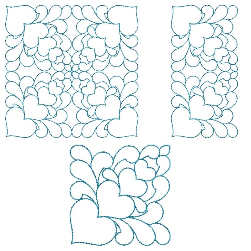 EWDP003  Quilt Block Stencils