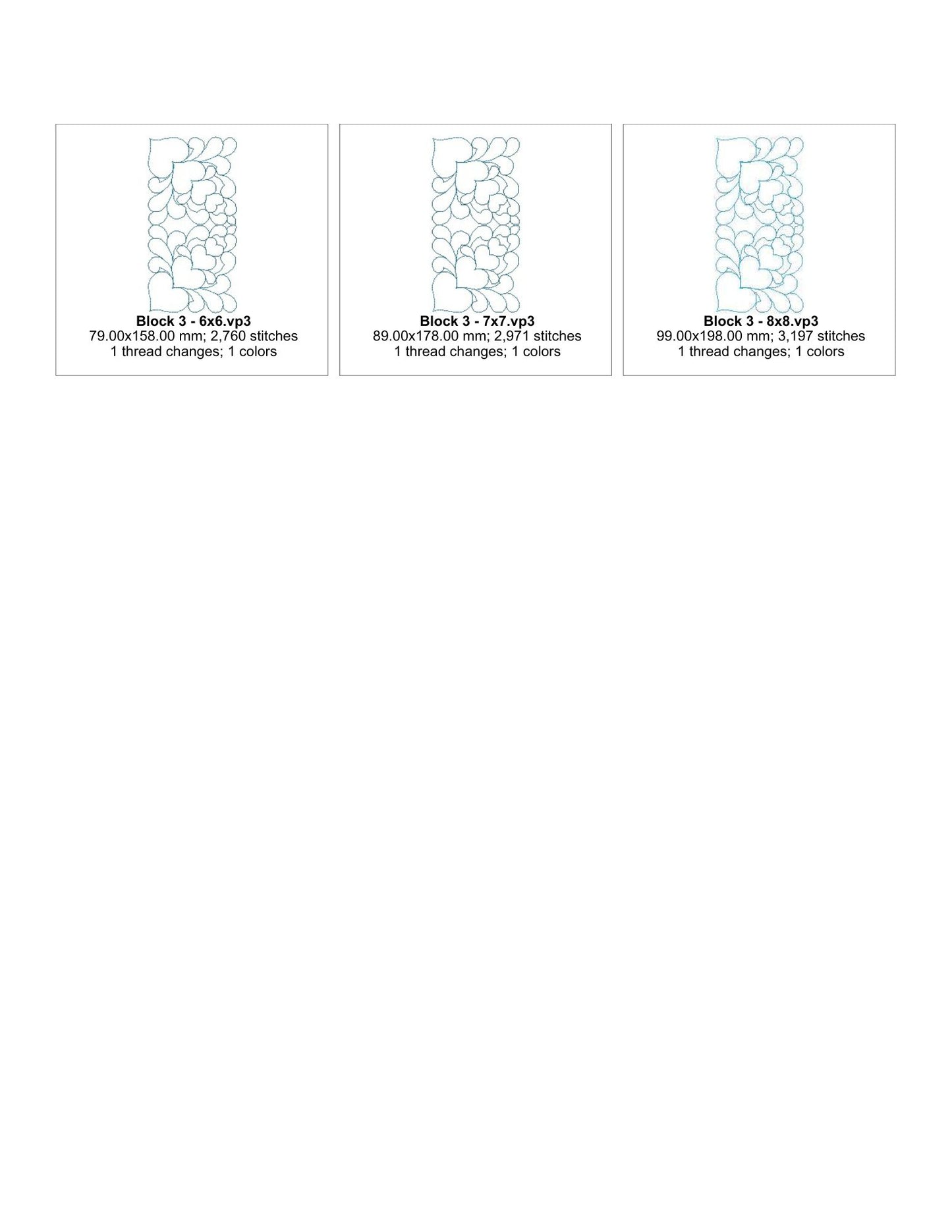 EWDP003  Quilt Block Stencils