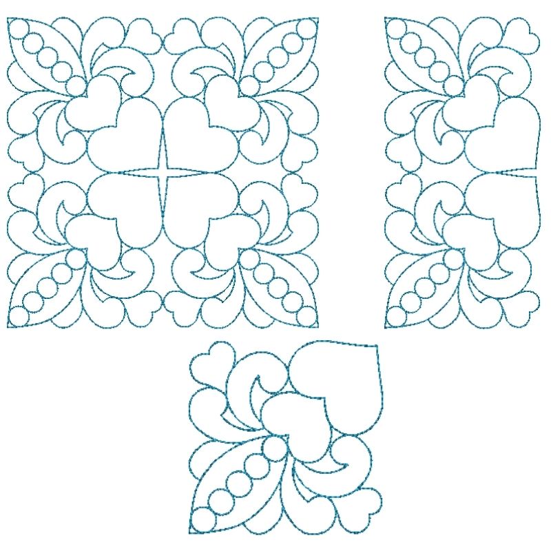 EWDP003  Quilt Block Stencils