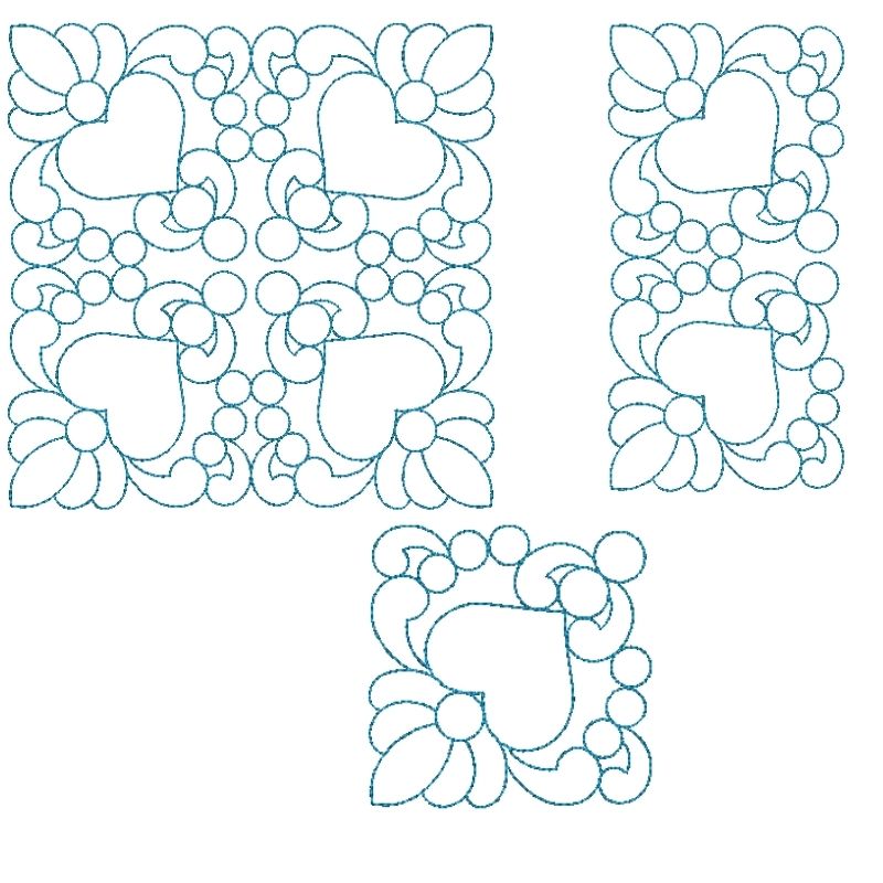 EWDP003  Quilt Block Stencils