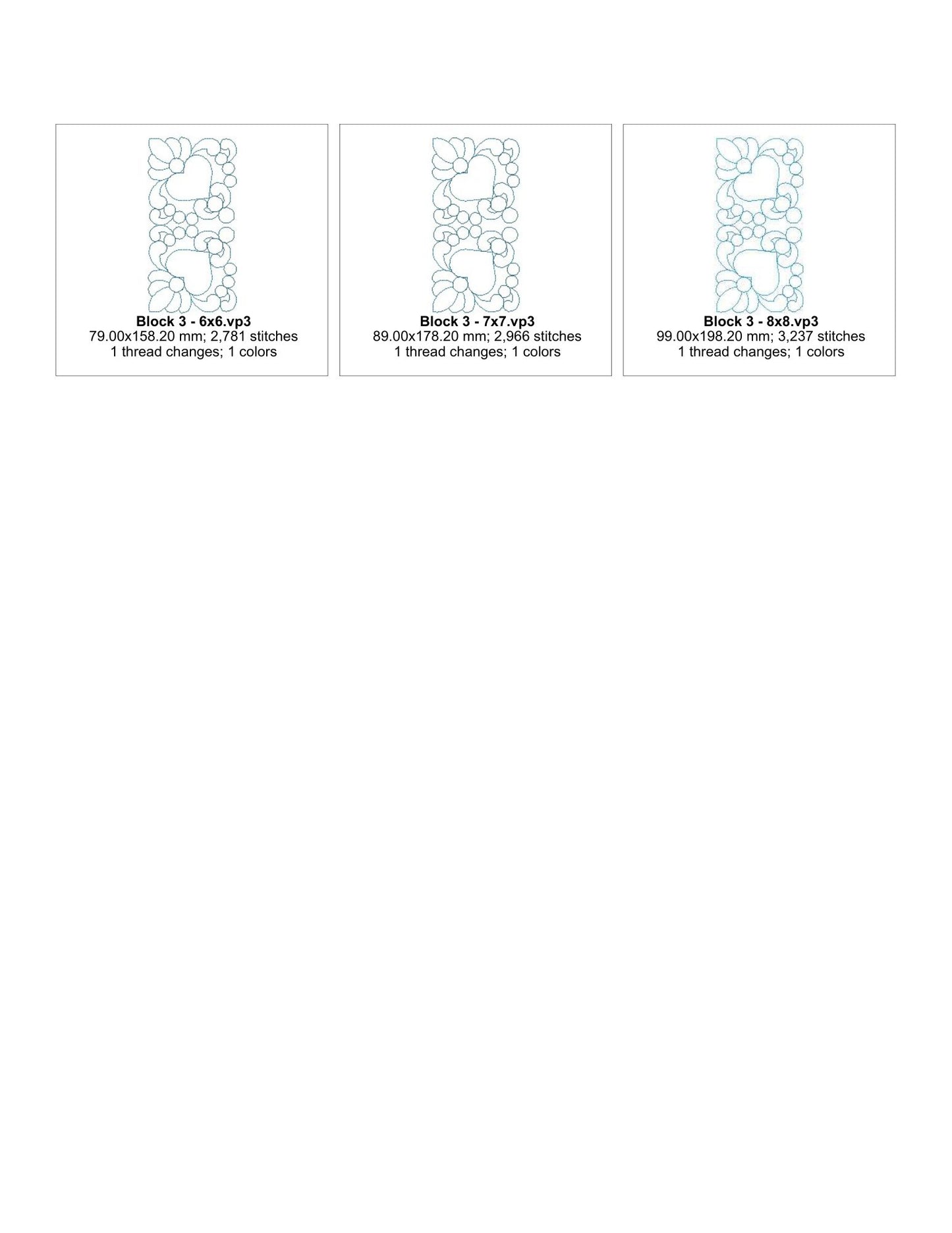 EWDP003  Quilt Block Stencils