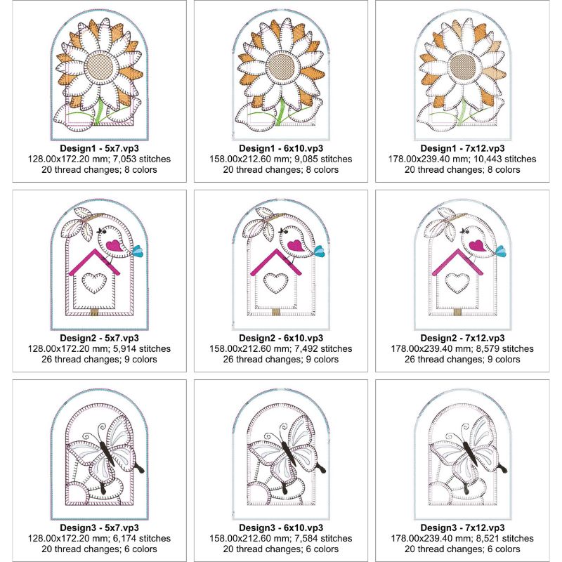 EW431 ITH Summer Mug Rugs