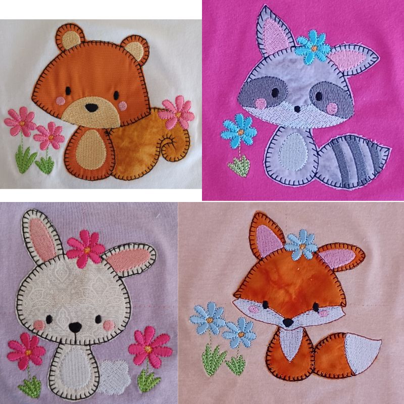 EW441 - Applique Woodland Animals