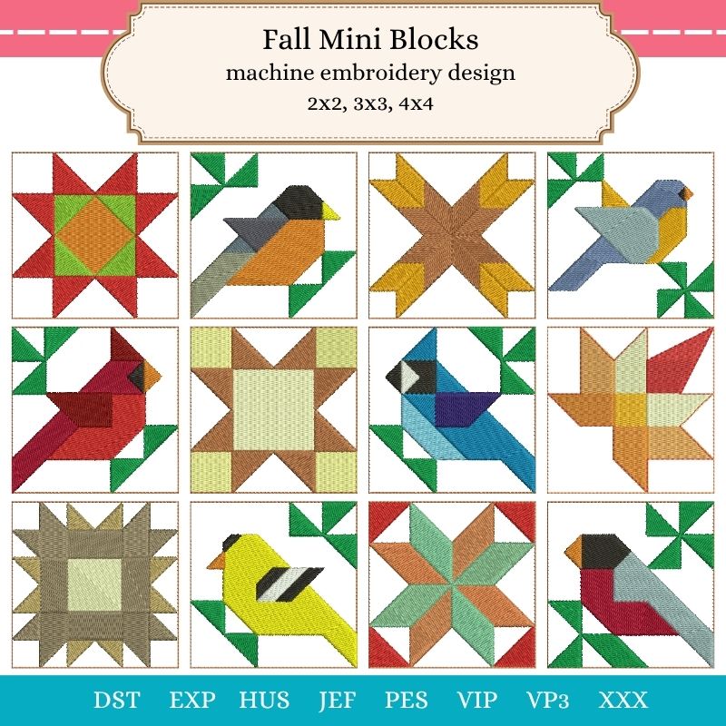 EW442 - Fall Mini Blocks