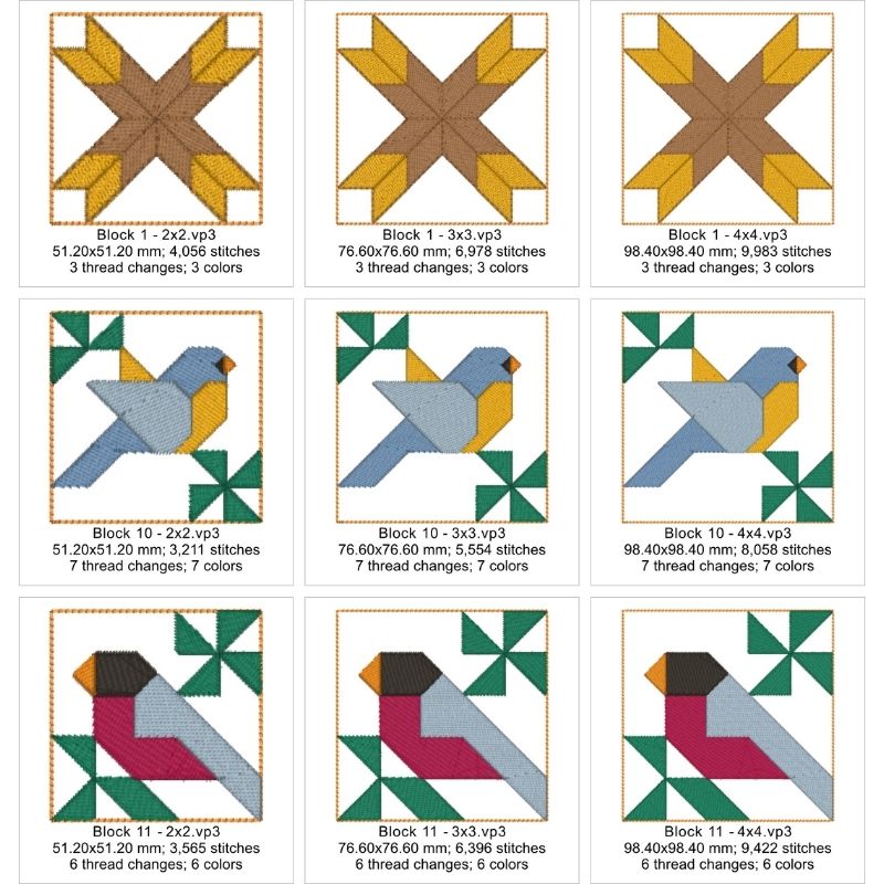 EW442 - Fall Mini Blocks