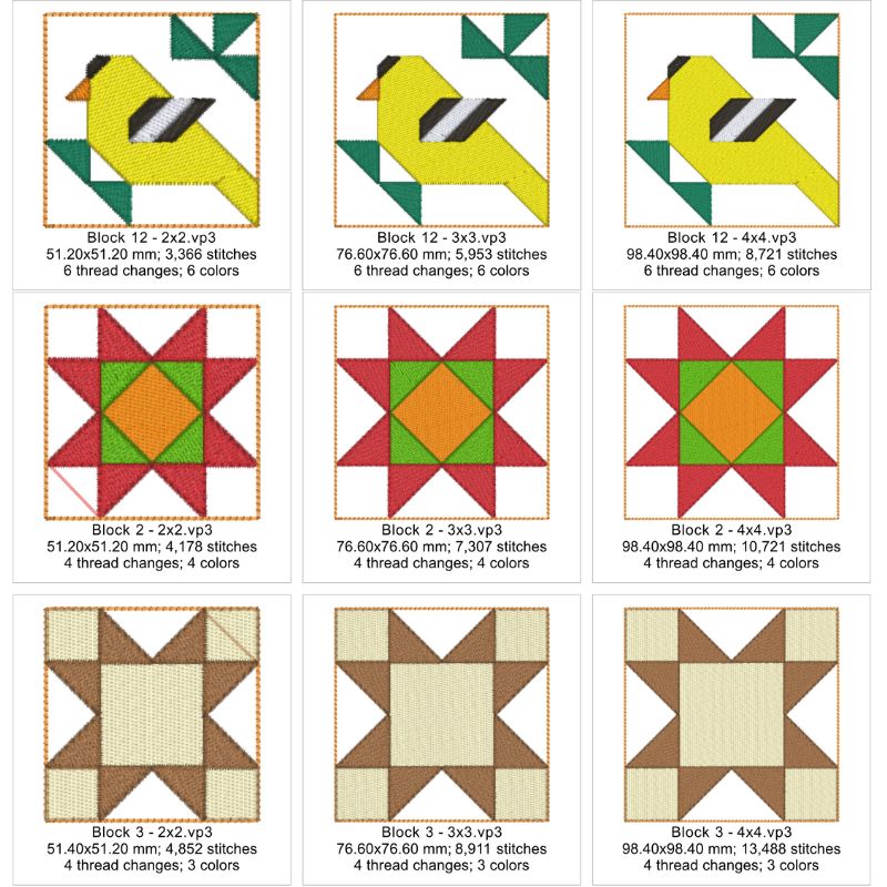 EW442 - Fall Mini Blocks