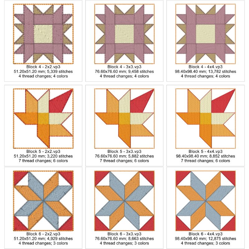 EW442 - Fall Mini Blocks