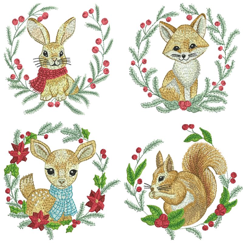 EW449 - Winter Woodland Wreaths