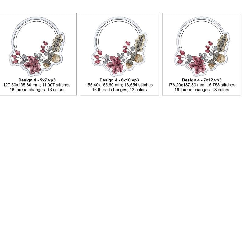 EW452 - Autumn Leaves Coasters