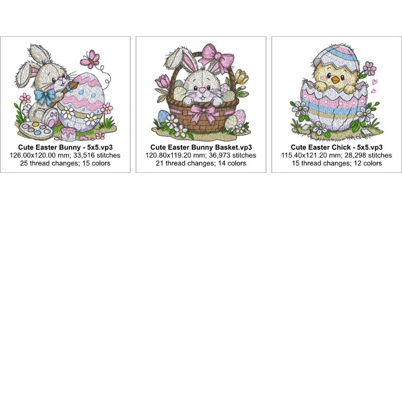 EW493 - Cute Easter Pack