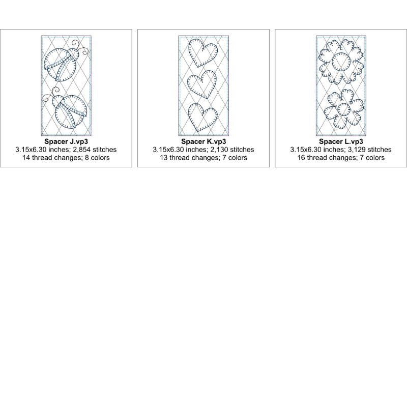 EW522 - Applique Country Cottages Quilt