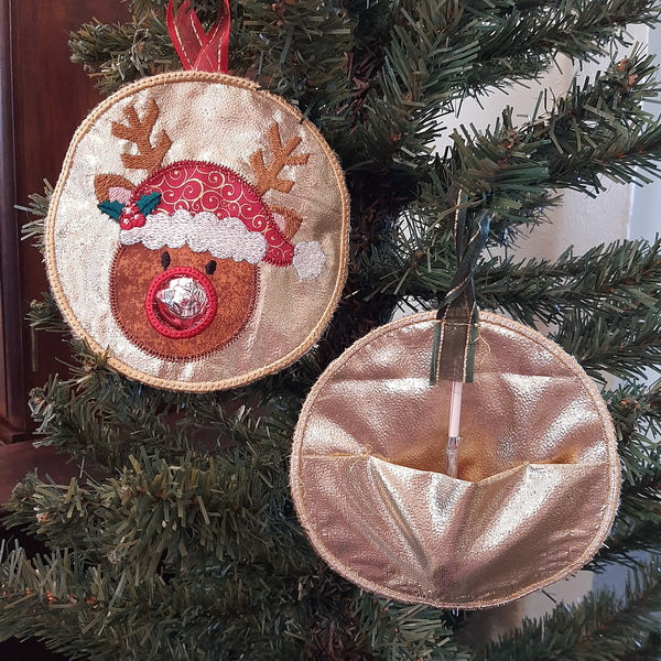 EWC149 ITH Rudolph Lollipop Ornament