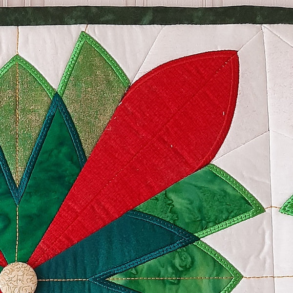 EWC157 Christmas Fan Table Runner