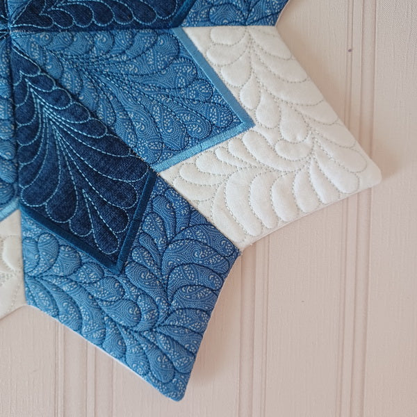 EWC204 Star Burst Quilted Table Topper